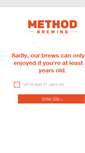 Mobile Screenshot of methodbrewing.com